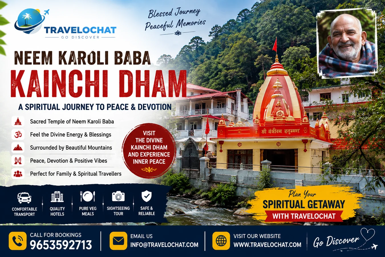 Neem Karoli Baba Kainchi Dham: History, Spiritual Significance and Complete Travel Guide