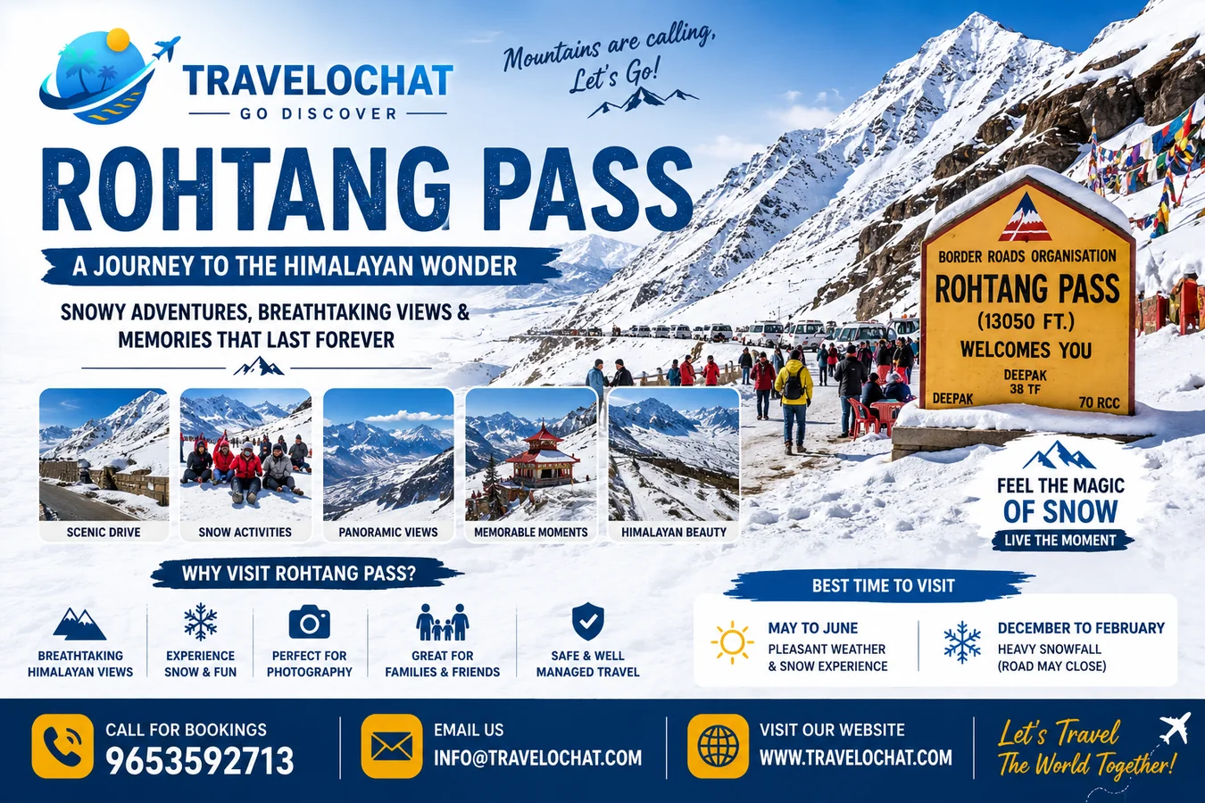 Rohtang Pass Travel Guide: Best Time to Visit, Things to Do & Travel Tips