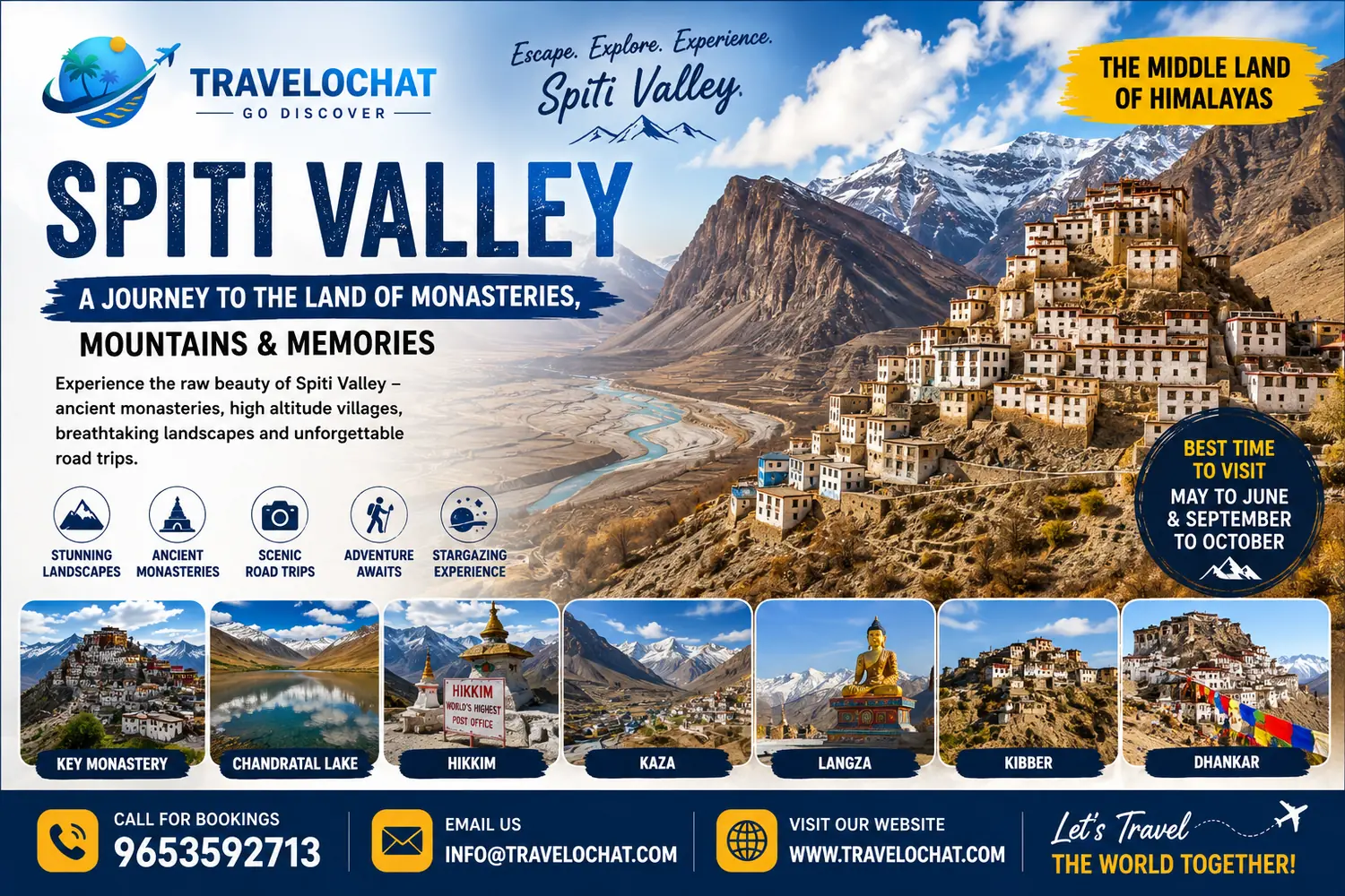 Spiti Valley Travel Guide: Best Places to Visit, Things to Do & Travel Tips